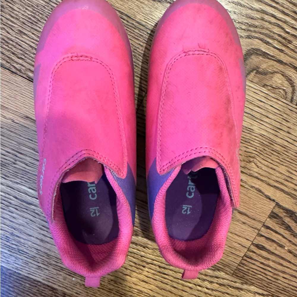 Carter's Bright Pink Kids Sneakers